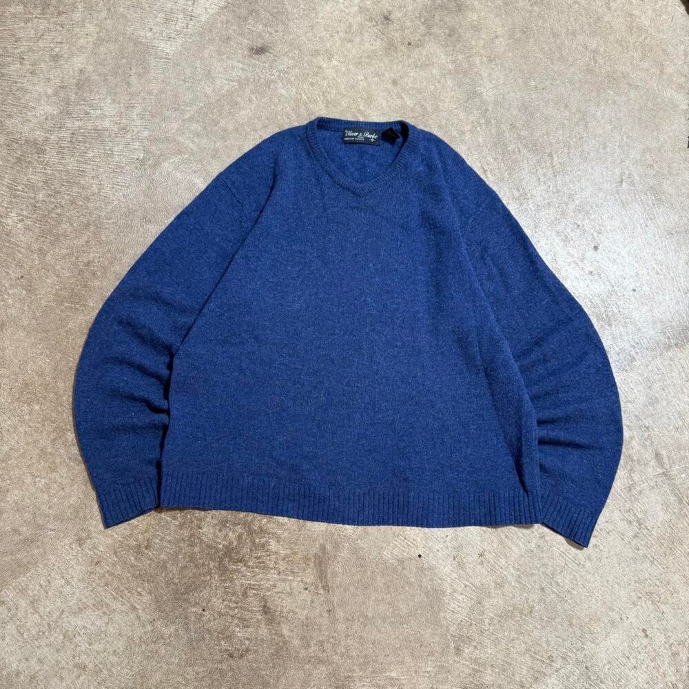 Vintage 90’s Blue Lambswool Sweater